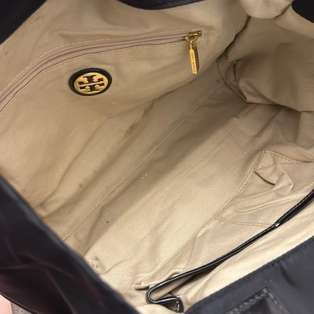 Tory Burch Mini Ella Patent Tote Bag